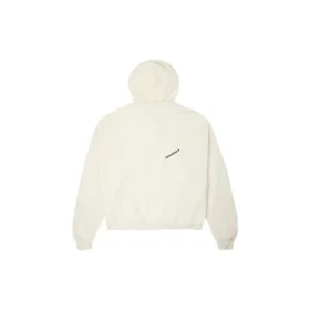 Star Hoodie Asia-storlekar ”Milk White”