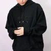 Star Hoodie Asiatisk storlek ”Black”
