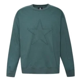 Star Logo Sweatshirt Asia-storlekar ”Grön”