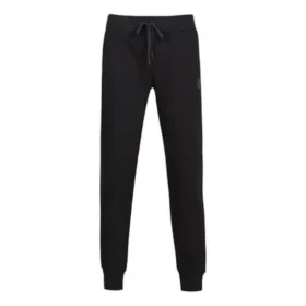 Stickade sweatpants i asiatisk storlek ”Black”