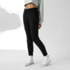 Stickade sweatpants i asiatisk storlek ”Black”