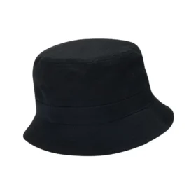 Stor rutig logobuckethat ”Black”