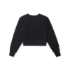 Strip Wordmark Crew Asiatiska storlekar ”Black”
