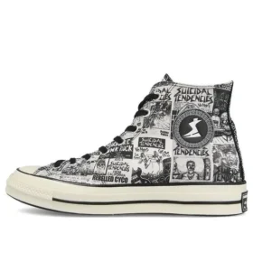 Suicidal Tendencies x Chuck 70 Hi ”White Black”