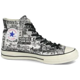 Suicidal Tendencies x Chuck 70 Hi ”White Black”