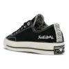 Suicidal Tendencies x Chuck 70 OX ”Black White”