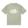 Summer Activity Surf Graphic T-shirt Asia-storlek ”Grön”