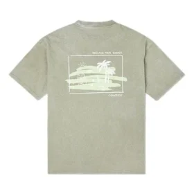 Summer Activity Surf Graphic T-shirt Asia-storlek ”Grön”
