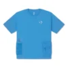 Summer Drink Pocket T-shirt Asiatisk storlek ”Blå”
