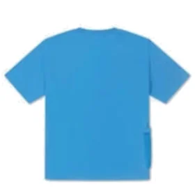Summer Drink Pocket T-shirt Asiatisk storlek ”Blå”