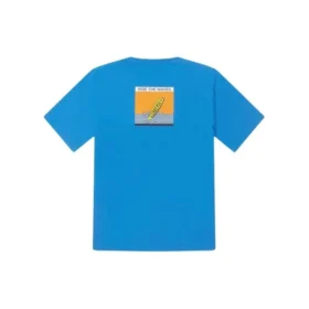 Summer Verbiage T-shirt Asiatiska storlekar ”Blå”