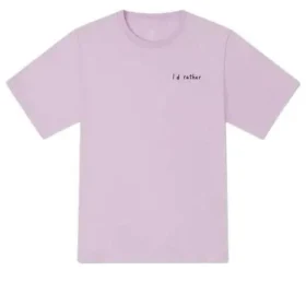 Summer Verbiage T-shirt Asiatiska storlekar ”Lila”