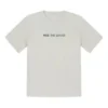 Summer Verbiage T-shirt Asiatiska storlekar ”Ljusgrå”