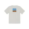 Summer Verbiage T-shirt Asiatiska storlekar ”Ljusgrå”