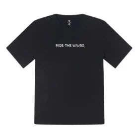 Summer Verbiage T-shirt Asiatiska storlekar ”Svart”