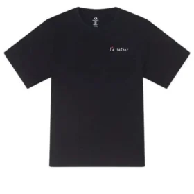 Summer Verbiage T-shirt Asiatiska storlekar ”Svart”