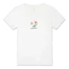 Sun Fill Star Chevron Classic T-shirt i asiatiska storlekar ”Vit”