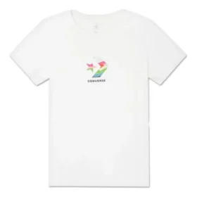 Sun Fill Star Chevron Classic T-shirt i asiatiska storlekar ”Vit”