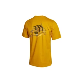 Sushi Graphic kortärmad T-shirt med ficka, asiatiska storlekar ”Yellow”