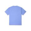T-shirt med broderad ficka Asiatiska storlekar ”Washed Indigo”