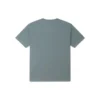 T-shirt med ficka med dragkedja, asiatiska storlekar ”Askgrön”