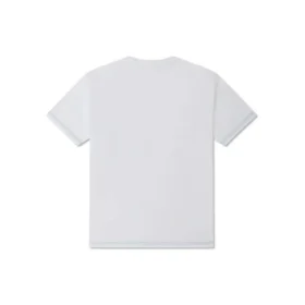 T-shirt med ficka och dragkedja, asiatiska storlekar ”Vit”