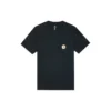 T-shirt med kort ärm, sushitrick och ficka, asiatisk storlek ”Svart”