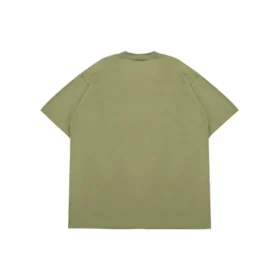 T-shirt med logotyp i fickan, asiatisk storlek ”Army Green”