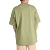 T-shirt med logotyp i fickan, asiatisk storlek ”Army Green”