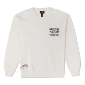 T-shirt med logotyp och rund hals, asiatiska storlekar ”Vit”