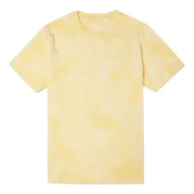 T-shirt med rund hals och korta ärmar i marmor, asiatiska storlekar ”Gold Dart”