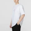 T-shirt med surfmotiv för sommaraktiviteter, asiatiska storlekar ”Vit”