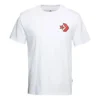 T-shirt med tecknad logotyp, asiatiska storlekar, ”White”