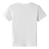 T-shirt med tryckt logotyp, asiatiska storlekar ”Gråblå”