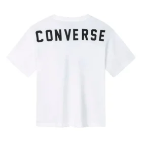 T-shirt med tryckt logotyp, asiatiska storlekar ”White Black”