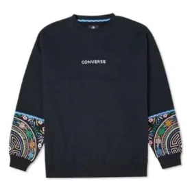 Tapesty Crewneck Sweatshirt Asiatiska storlekar ”Svart”