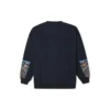 Tapesty Crewneck Sweatshirt Asiatiska storlekar ”Svart”
