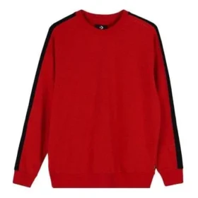 Track Taping Crew Neck Sweatshirt Asia Sizing ”Red”