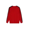 Track Taping Crew Neck Sweatshirt Asia Sizing ”Red”