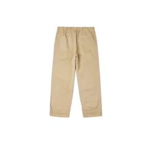 Trailbyxor i återvunnen canvas med molntvättad effekt, asiatiska storlekar ”Nomad Khaki”