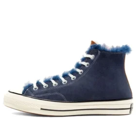 Tri Panel x Chuck 70 Hi ”Navy Shearling”