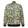 Tryckt Utility Bomber i asiatiska storlekar ”Grön Gul”