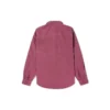 Twill-skjorta med långa ärmar och knappar, asiatisk storlek ”Berry”