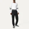 Twisted Varsity-joggingbyxor Asiatiska storlekar ”Svart”