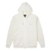 Utility Fleece French Terry Full-Zip Hoodie Asiatisk storlek ”White”