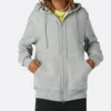 UTILITY FULL ZIP VGH CHARCOAL Röd