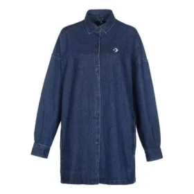 Utility Woven Shirt Asiatiska storlekar ”Blå”