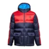 Vinterjackor med dunfyllning Asiatiska storlekar ”Navy Red”