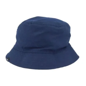 Vändbar bucket hat med rutmönster ”Blue”