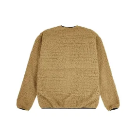 Vändbar fleecejackor med Stay Warm-logotyp